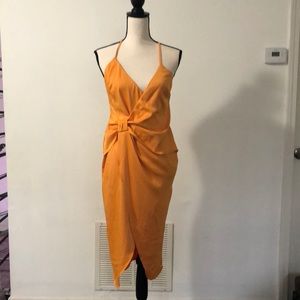 Marigold ASOS dress